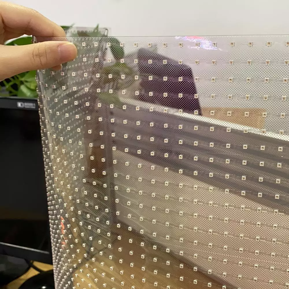 Màn hình LED Film Dán Kính Siêu Trong Suốt