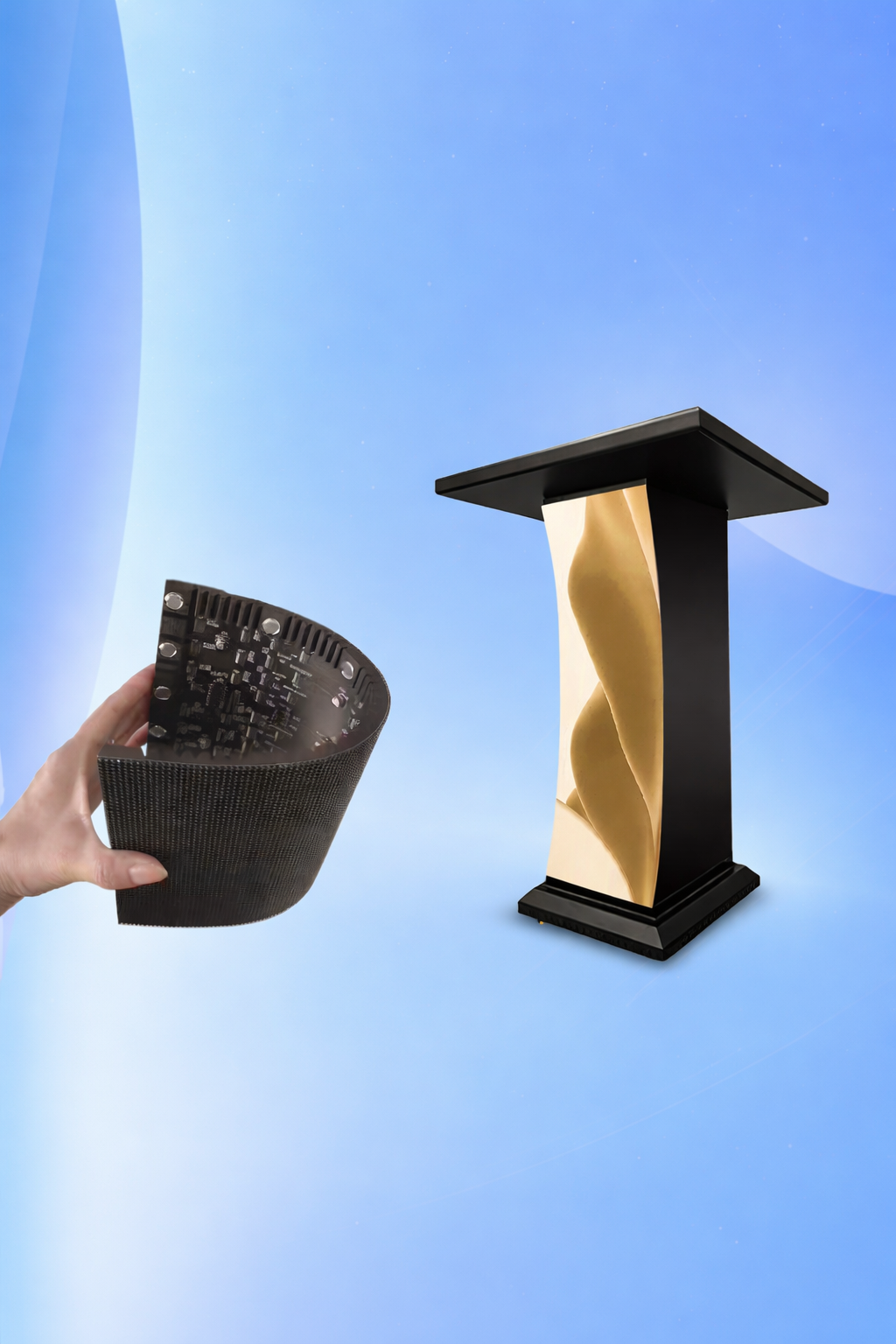 Bục phát biểu màn hình LED